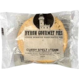 Photo of Byron Gourmet Pies Curry Spelt Vegani Pie