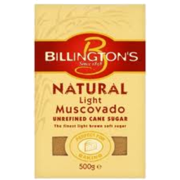 Photo of Billingtons - Sugar - Muscovado - Light - 500g
