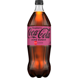 Photo of Coca-Cola Zero Coca-Cola Raspberry Zero Sugar Soft Drink Bottle 1.25l 