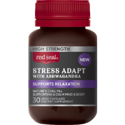 Photo of Red Seal High Strength Stress Adapt 30 Capsules