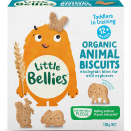 Photo of Little Bellies Animal Biscuits 130gm