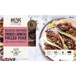 Photo of Beak&Sons Pork Pulled Mexican 800gm