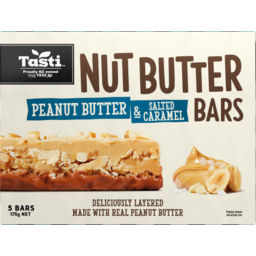 Photo of Tasti Nut Butter Bars Peanut Butter & Salted Caramel