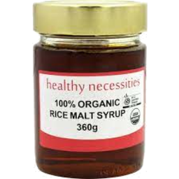 Photo of Healthy Necessities Organic Rice Malt Syrup 360gm  