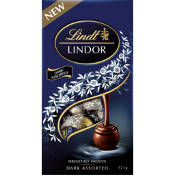 Photo of Lindt Lindor Dark Assorted Chocolate Sharing Bag 121g