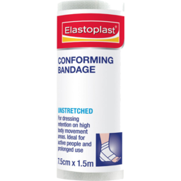 Photo of Elastoplast Bandage Conforming Unstretched 7.5cm X 1.5m