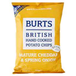 Photo of Burts British Hand Cooked Potato Chips Cheddar And Spring Onion