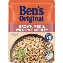Photo of Bens Original Rice Brown Red & Wild Medley Pouch 250g
