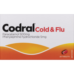 Photo of Codral Relief Cold & Flu + Decongestant Tablets 20 Pack