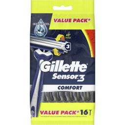 Photo of Gillette Sensor 3 16pk Disposable Razors 