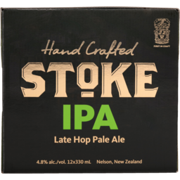 Photo of Stoke Hop Pale Ale IPA 12 x 330ml Bottles