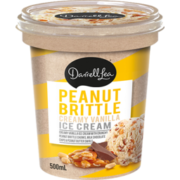 Photo of Darell Lea Ice Cream Peanut Brittle 500ml