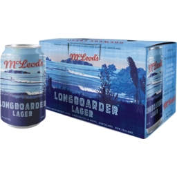 Photo of McLeods Longboarder Lager 6 Pack
