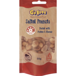Photo of Go Nutz Salted Peanuts 50g