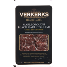 Photo of Verkerks Salami Black Garlic & Ginger