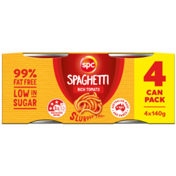 Photo of Spc Spaghetti Rich Tomato Multipack 4x140g 4.0x140g
