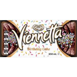 Photo of Streets Vienetta Birthday Cake Ice Cream 650ml