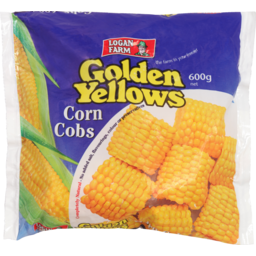 Photo of Logan Farm Golden Yellows Corn Cobs 600g