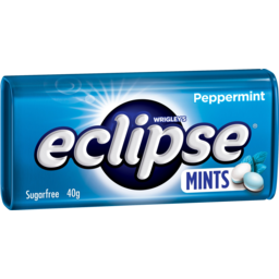 Photo of Wrigleys Eclipse Peppermint Sugarfree Mints 40g