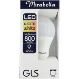 Photo of Mirabella Led Gls Non Dimmable Warm White Bayonet Cap Light Globe Single Pack