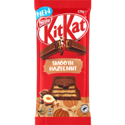 Photo of Nestle Kit Kat Smooth Hazelnut Chocolate Block 170g