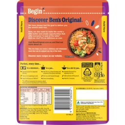 Photo of Ben's Original Indian Style Spiced Microwave Rice Pouch 250g 250g