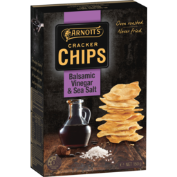 Photo of Arnott's Cracker Chips Sea Salt & Balsamic Vinegar 150g