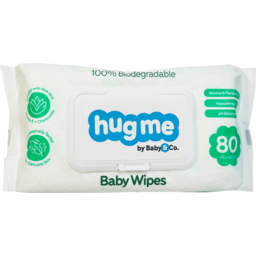 Photo of Baby & Co Baby Wipes Biodegradable 80 Pack