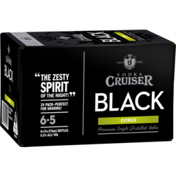 Photo of Vodka Cruiser Black Citrus Stubbies 