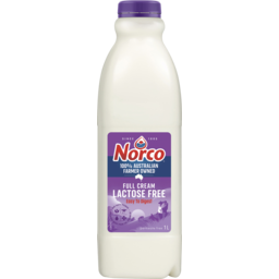Photo of Norco Lactose Free Full Cream Milk 1l