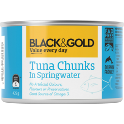 Photo of Black & Gold Tuna In Springwater