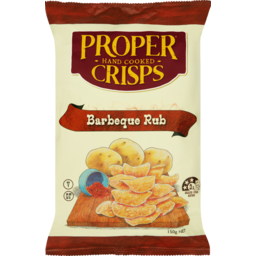 Photo of Proper Crisps - BBQ Rub Potato Chips 150g