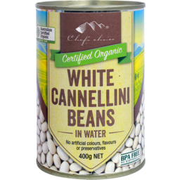 Photo of Chefs Choice Org White Cannellini Beans 400g
