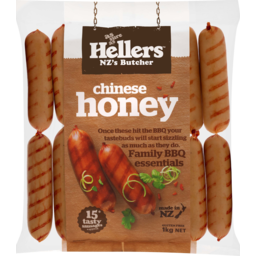 Photo of Hellers Sausages BBQ Chinese Honey