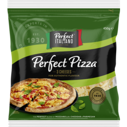 Photo of Perfect Italian Perfect Shredded Pizza Cheese 450g