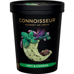 Photo of Connoisseur Gourmet Ice Cream Montana Mint with Cookies