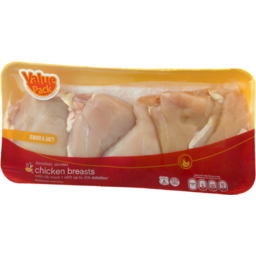Photo of Ahold Chicken Breasts Boneless, Skinless Value Pack