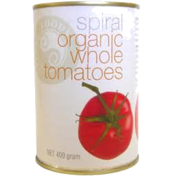 Photo of Spiral Foods Organic Whole Tomato 400g