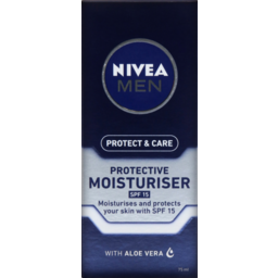 Photo of Nivea For Men Facial Moisturiser Protective SPF 15+ 75ml