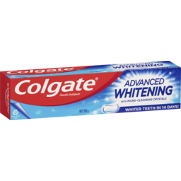 Photo of Colgate Advanced Whitening Toothpaste, 200g, With Micro-Cleansing Crystals 200g