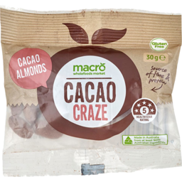 Photo of Macro Organic Snack Mix Cacao Almonds