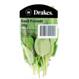 Photo of Drakes Basil Fresh Herbs 20g