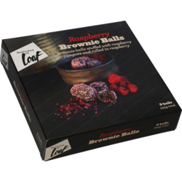 Photo of Loaf Brownie Balls Raspberry 9pk
