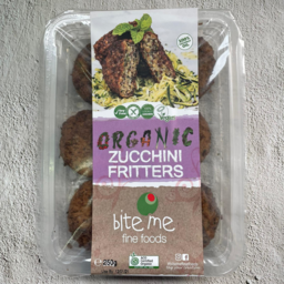 Photo of Bite Me Organic Zucchini Fritters 250g