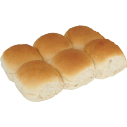 Photo of White Bread Rolls 6pk