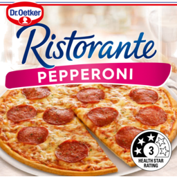 Photo of Dr Oetker Ristorante Pepperoni Thin & Crispy Pizza 310g