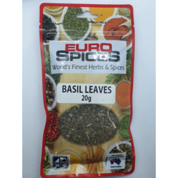 Photo of Euro Spice Basil Leaves 20gm