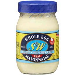 Photo of S&W Whole Egg Light Mayonnaise 440gm