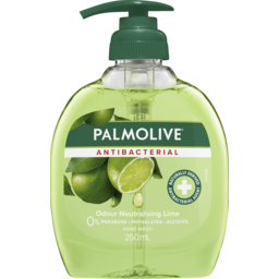 Photo of Palmolive Antibacterial Odour Neutralising Lime Liquid Hand Wash Pump 250ml