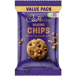 Photo of Cadbury Baking Chips Milk Chocolate Value Pack